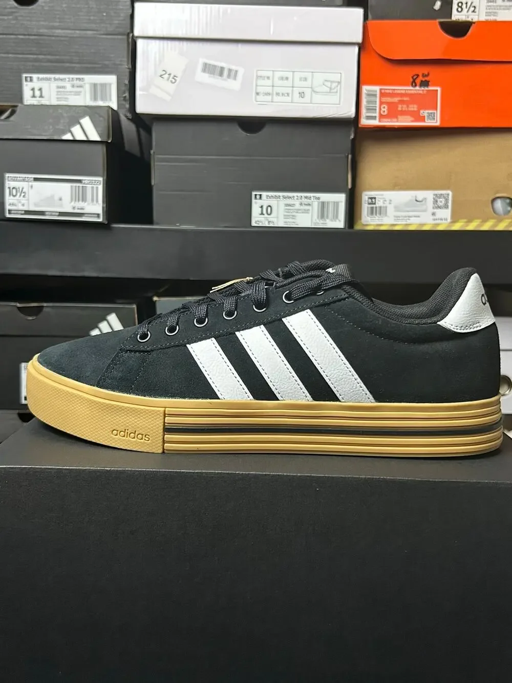 adidas Daily 4.0 Black Gum / $70 Retail!! / Size 7.5M (8.5W)  / Brand New!!